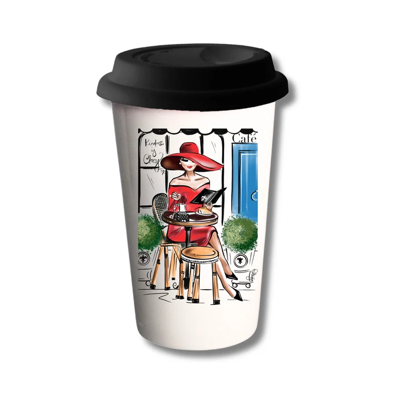 Travel Mug - Cafe Chic
