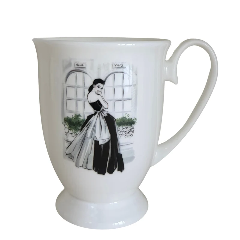 PRE - ORDER | Porcelain Mug - Good Vibes