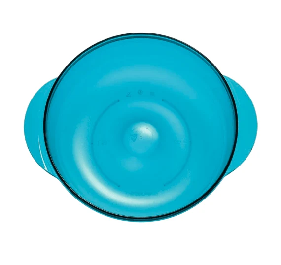 Crystalpop rond 1.5 l base turquoise
