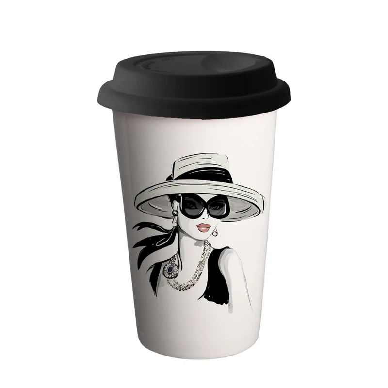 Travel Mug - Very Audrey