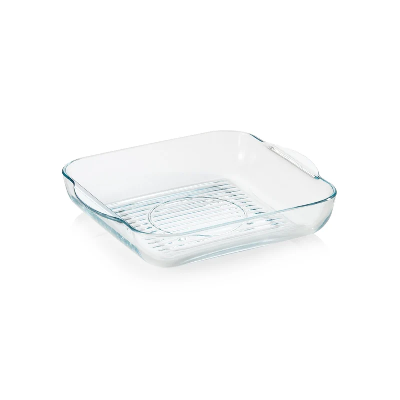 Plat gril Premiaglass carré 3,2 l