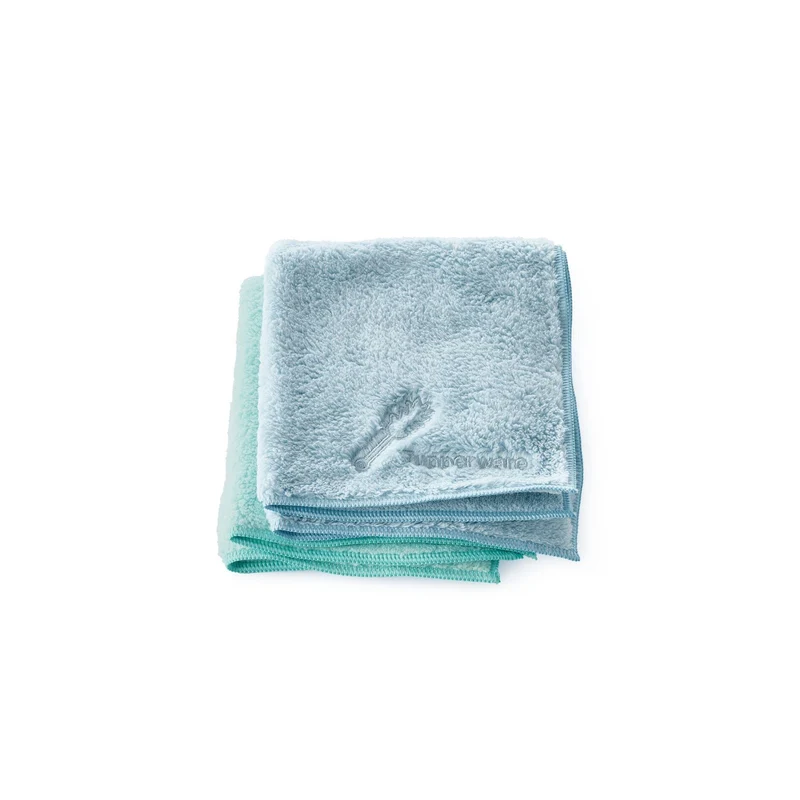 2 Chiffons à poussière microfibres recyclées