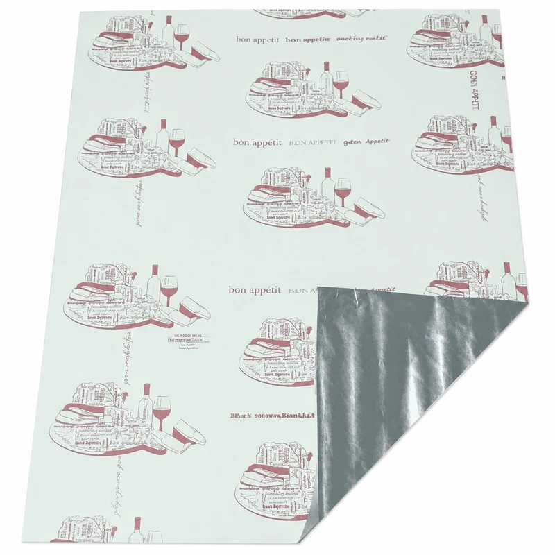 Carta Accoppiata Metal LDPE 33x40cm – Confezionamento Professionale per Salumeria e Macelleria - 1000 pezzi