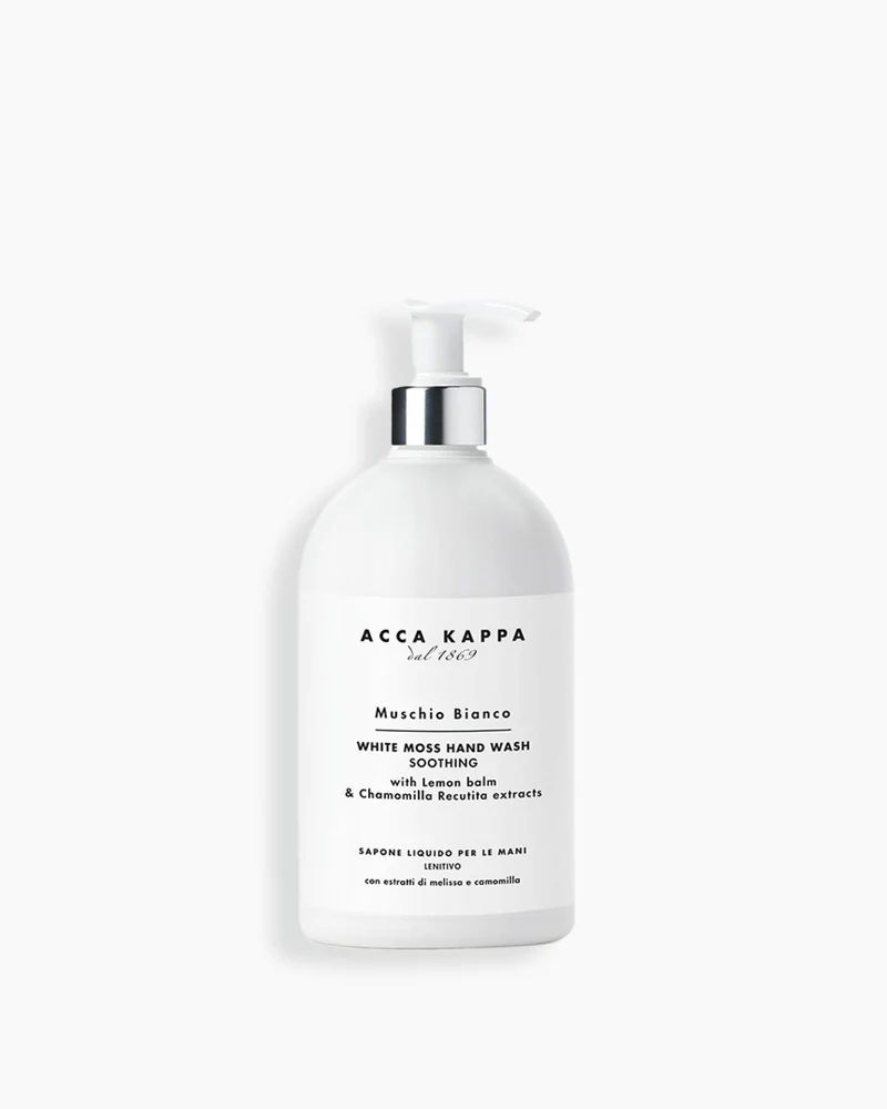Sapone mani liquido Muschio Bianco Acca Kappa 300ml