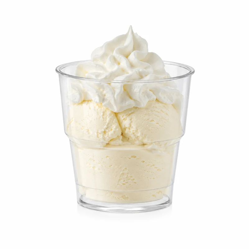 Bicchieri trasparenti Crystal 250cc per Gelato – Extra Forti e Lavabili 50 pezzi