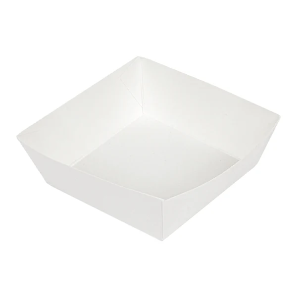 100 pezzi Vassoi in Carta con Interno Plastificato – Ideali per scatole Dama altezza 4cm