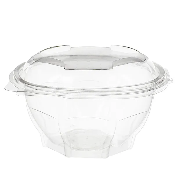 Insalatiere trasparenti con coperchio ermetico - 50 pezzi