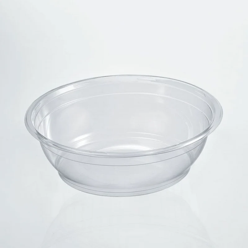 20pz Insalatiera trasparente e resistente in PET 100% riciclabile