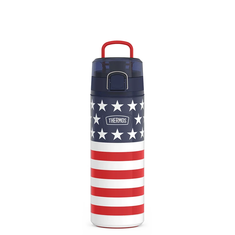 24oz Icon™ Water Bottle with Spout - American Flag