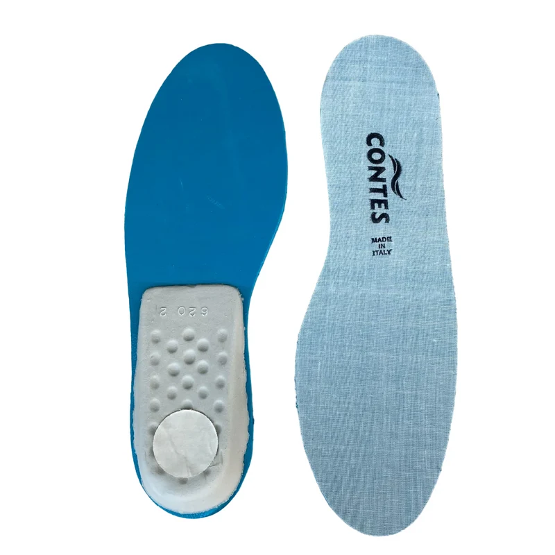 Contes Soletta in schiuma Gel 5 mm con alzatacco da 2 cm Modello 520 altezza 2,5 cm (doppio numero)