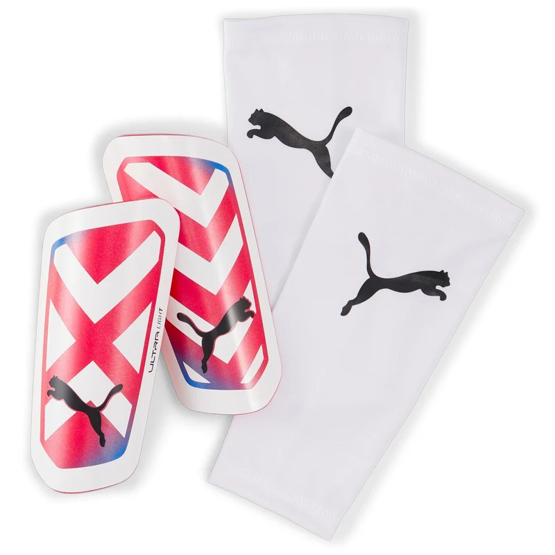 Puma parastinco da calcio Ultra con gambale 030873-05 bianco