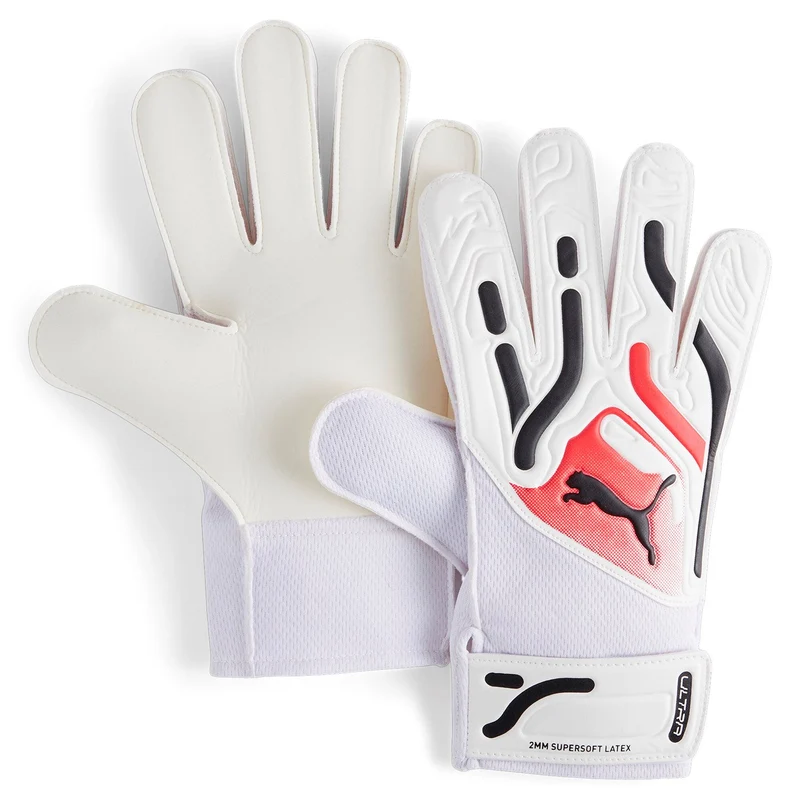 Puma guanto da portiere Ultra Play RC 041862-01 bianco-orchidea