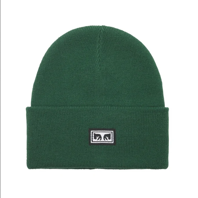 Obey cappellino a cuffia Icon Eyes Beanie 100030132 dark cedar - taglia unica