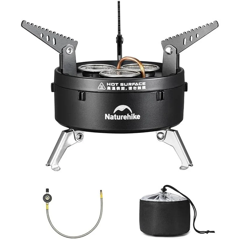 BlackStar™ High-Output Triple Burner Gas Stove