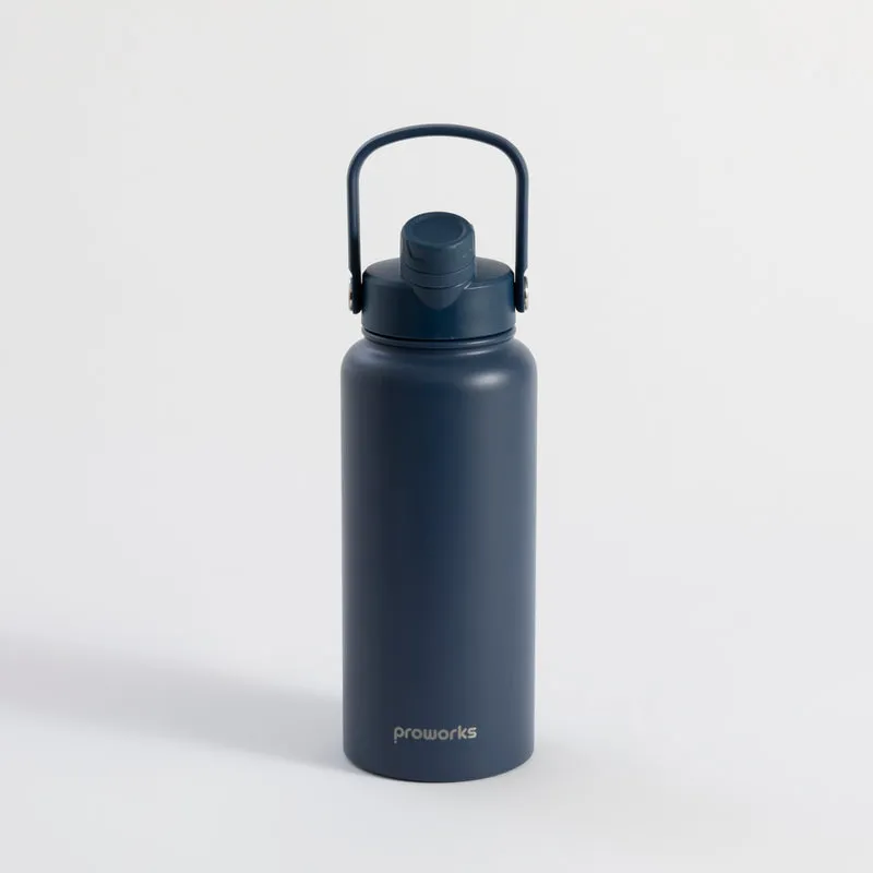 Switch 1L Water Bottle with Straw – Midnight Blue