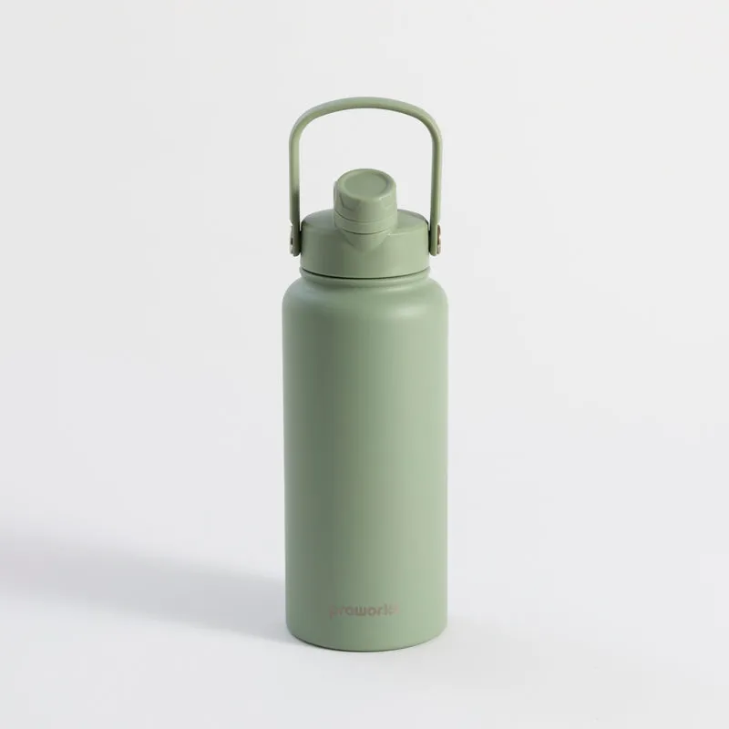 Switch 1L Water Bottle with Straw – Sage Green
