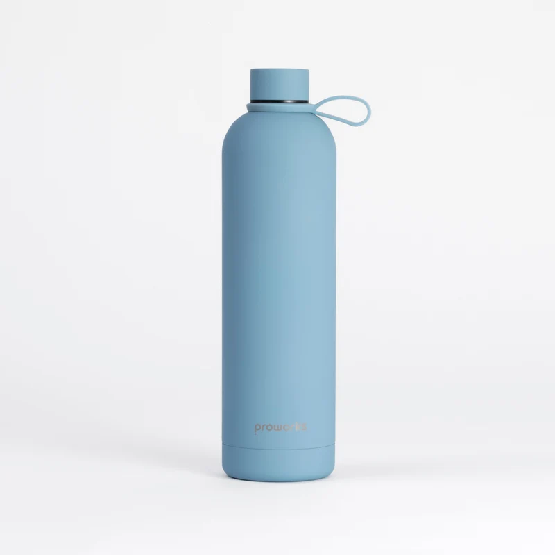Proworks Pulse 1 Litre Water Bottle - Coastal Blue