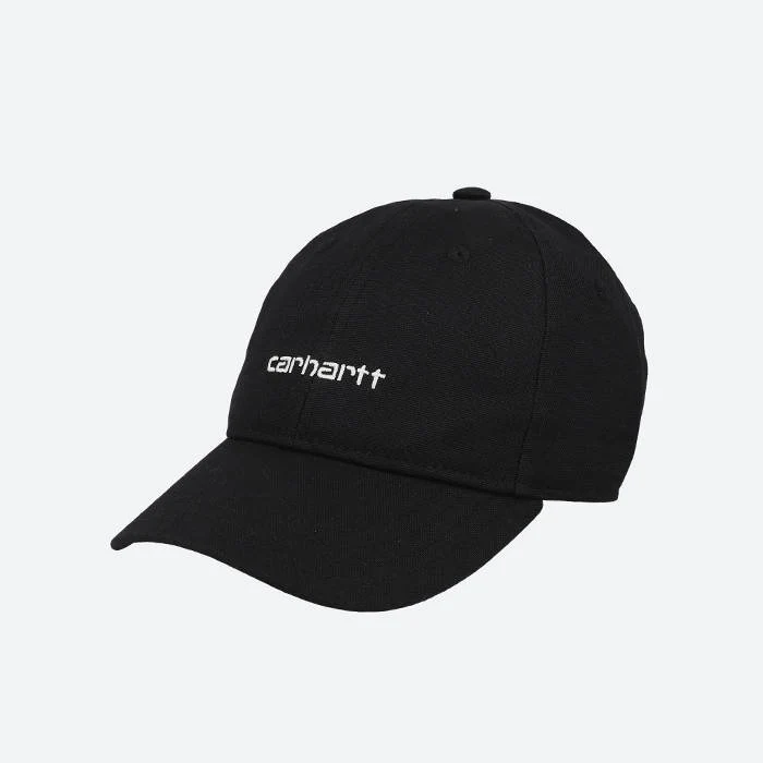 Carhartt Cappellino Script Canvas I028876 7 nero-bianco