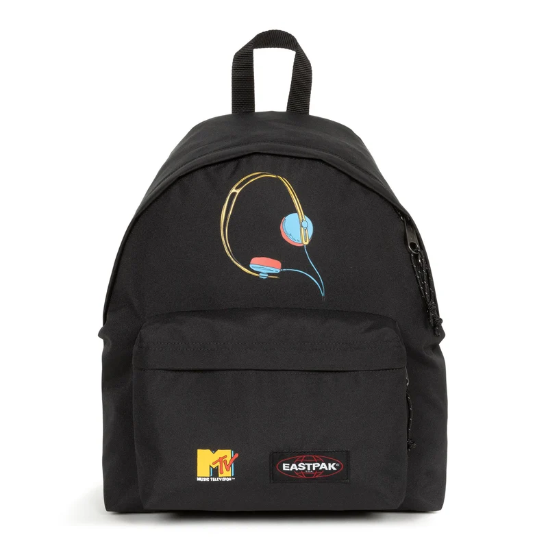 Eastpak Zaino per la scuola e tempo libero Padded Pak'r MTV Sound 40x30x18cm 24litri EK000620L90 black
