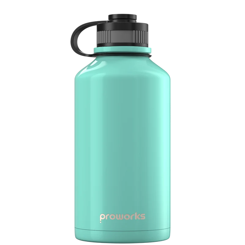 2 Litre Water Bottle - Metallic Green