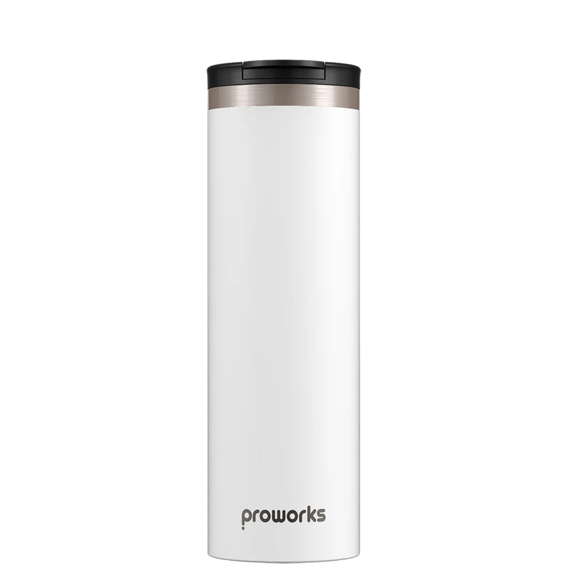All White Travel Mug