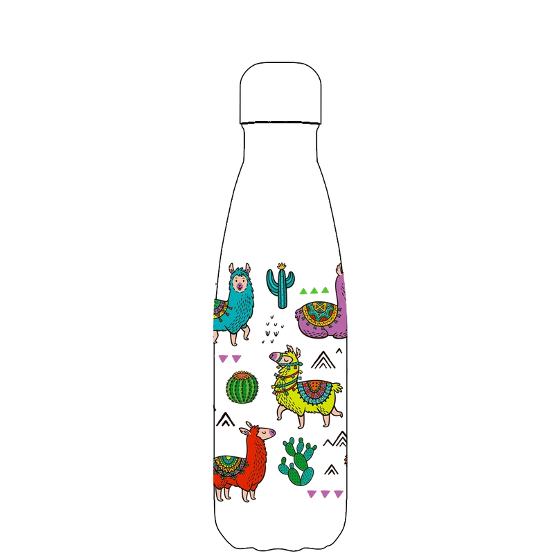 Original Llamas & Cactus Pattern