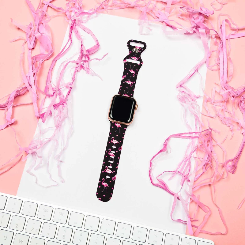Flamingo Apple Watch Strap