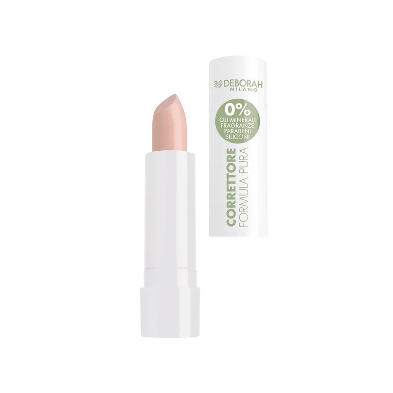 Deborah Milano Formula Pura Correttore Stick – Ingredienti Naturali Coprente Lunga Tenuta