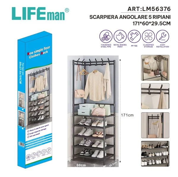 SCARPIERA ANGOLARE ANGOLARE 5 RIPIANI