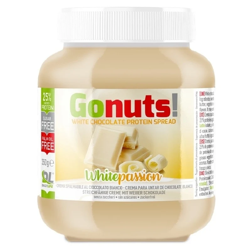 DAILY LIFE GONUTS CIOCCOLATO BIANCO 350 GRAMMI