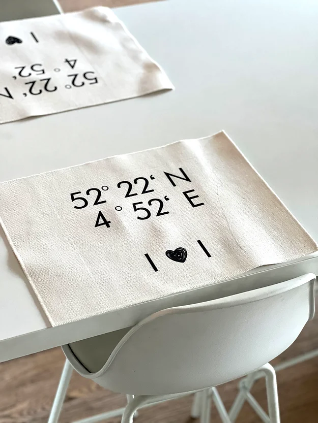 Tovaglietta in Canvas San Valentino