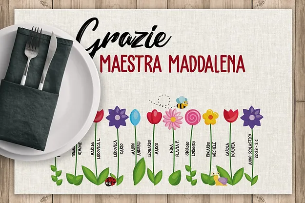 Tovaglietta in Canvas Maestra