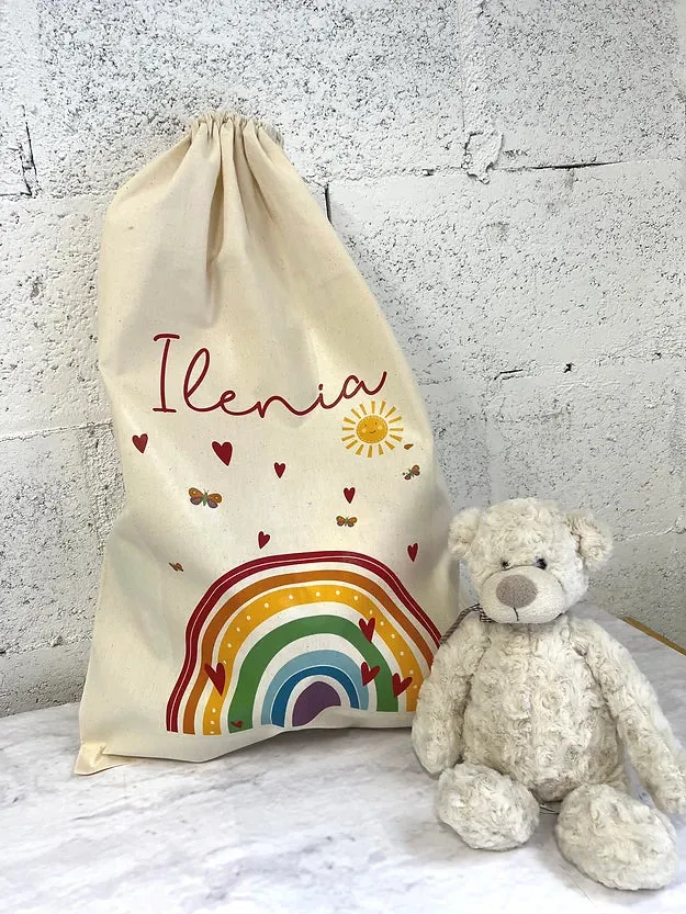 Sacca in cotone con Arcobaleno