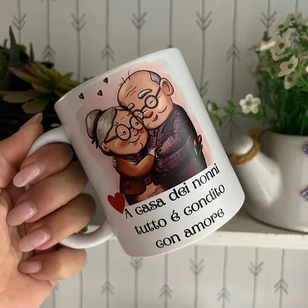 Tazza in ceramica Nonni