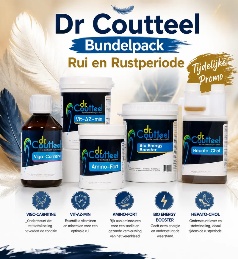 Dr. Coutteel - Pacchetto per la muta e il periodo di riposo - Confezione (5 pezzi)