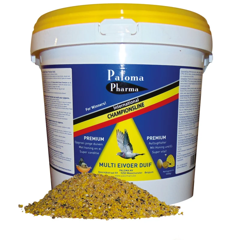 Mangime per piccioni 5 kg - Paloma