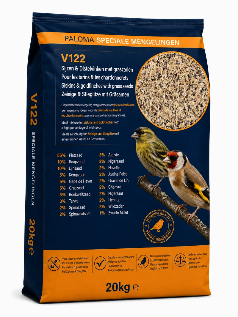 V122 Lucherino e Cardellino 15 kg - Paloma