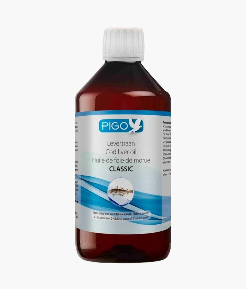 Olio di fegato di merluzzo Pigo Classic (1 litro)