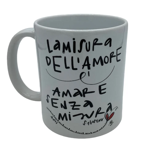 TAZZA "LA MISURA DELL'AMORE..."