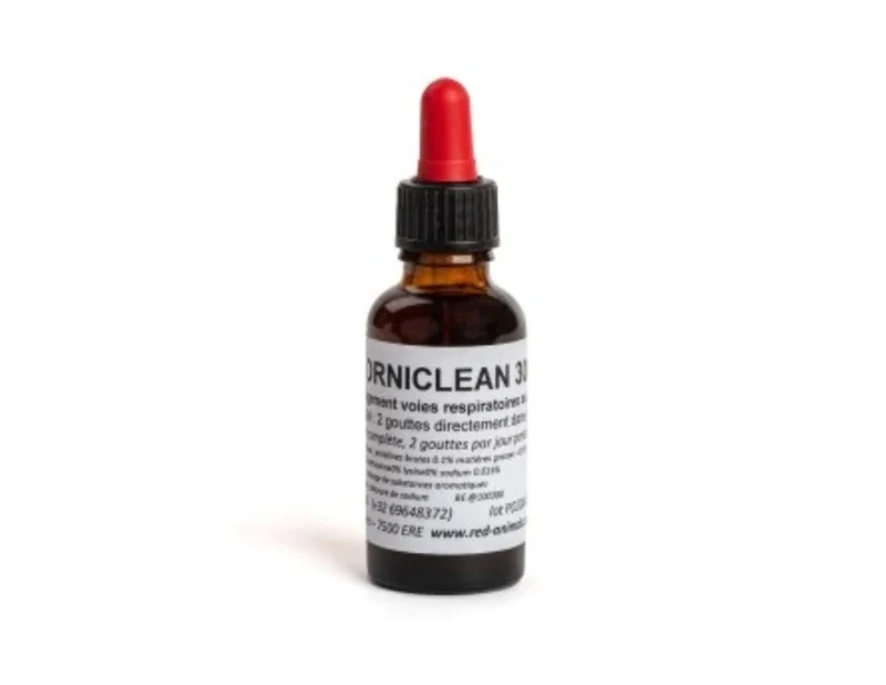 Orniclean 50ml - Cancella le vie respiratorie - Animali rossi