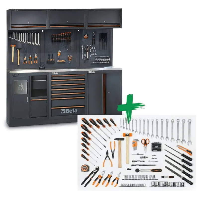 Arredo officina Beta 2.0 AX con 157 Utensili Omaggio