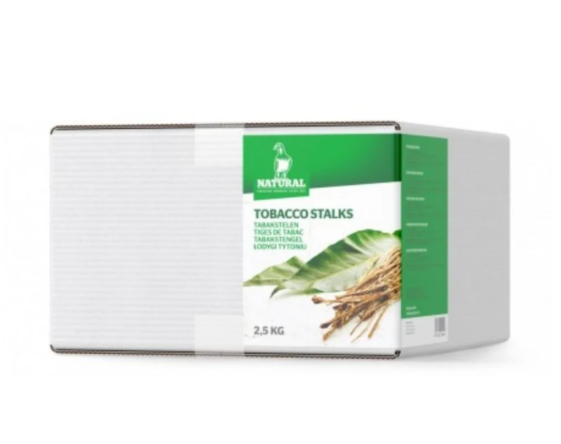 Steli di tabacco corti 2,5 kg (naturali) Piccioni
