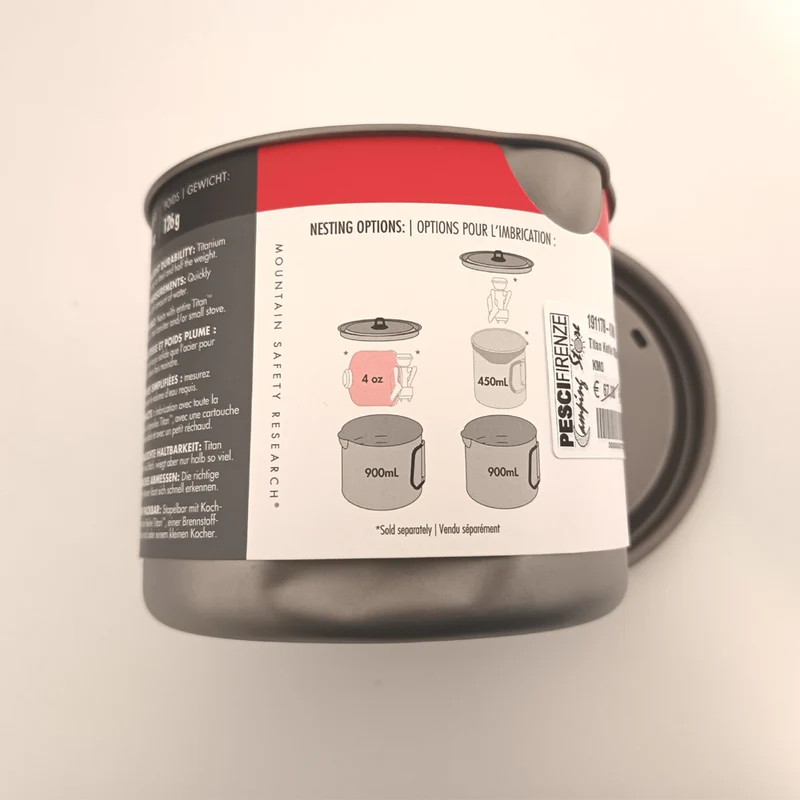 Titan kettle 900 ml - KM0