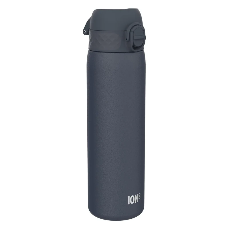 Slim Lightweight Steel Water Bottle 600 ml/20 oz Navy Blue