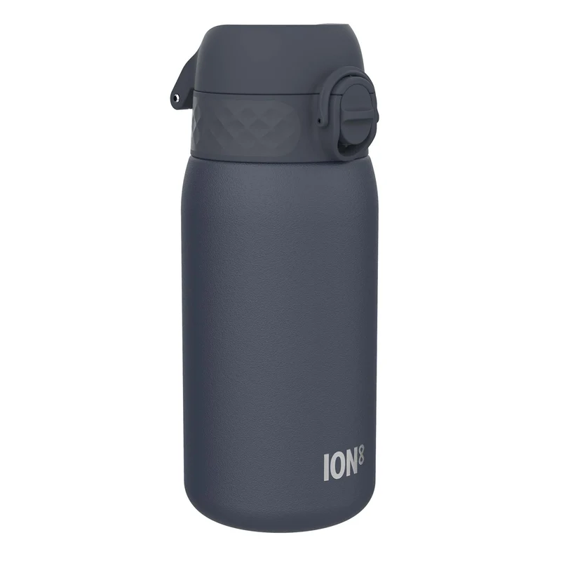 Leak Proof Water Bottle, Stainless Steel, Ash Navy, 13oz
