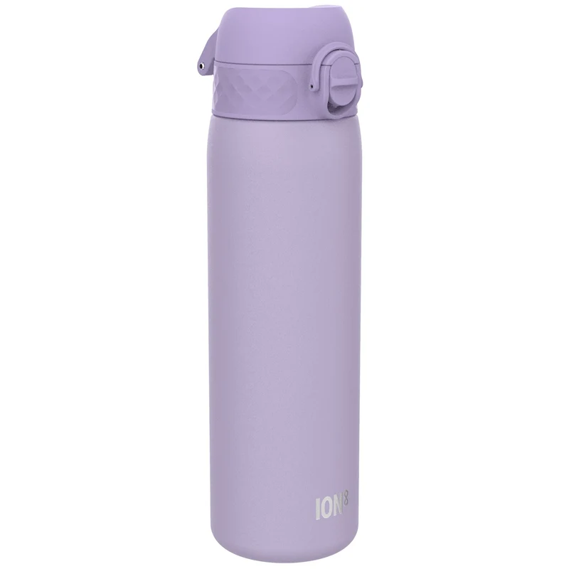 Leak Proof Slim Water Bottle, Stainless Steel, Light Purple, 20oz
