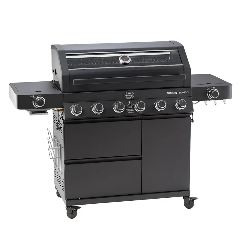 Rosle Videro PRO G6-S Vario+ 251061 - Barbecue a gas 27.5Kw - 30mbar - 6 Fuochi