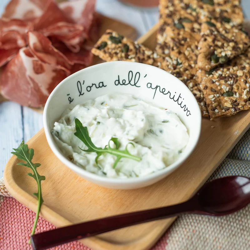 Set 2 Coppette in gres E' l'ora dell'aperitivo