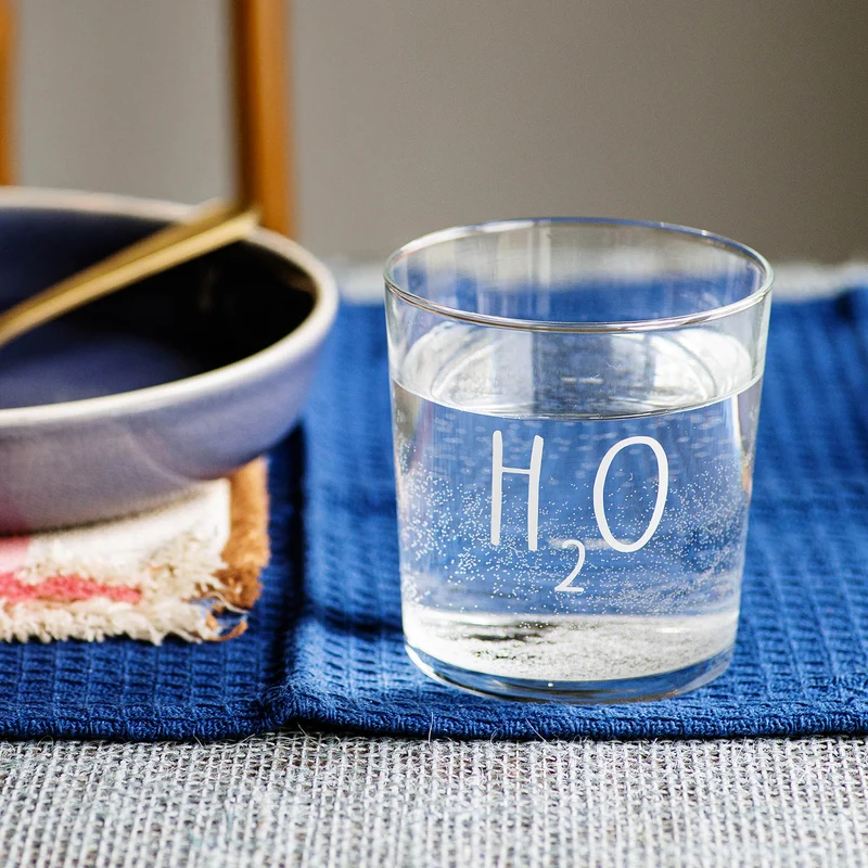 Set 6 Bicchieri acqua H2O