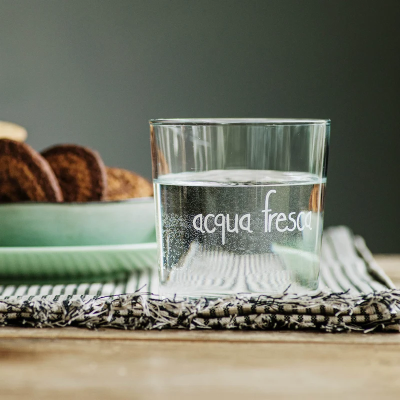 Set 6 Bicchieri acqua Acqua fresca